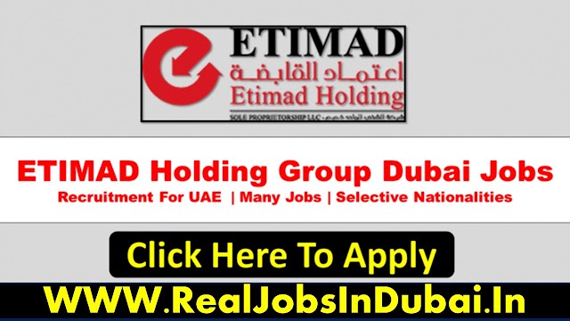 ETIMAD Holding Careers Jobs Vacancies In UAE - 2023