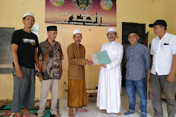 HILMI FPI Banten Wakafkan Tanah untuk Masjid Jami Al-Mubarokah di Cipeucang Pandeglang 