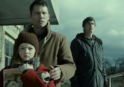 Matthew Fox and Jeffrey Donovan in the horror film Extinction