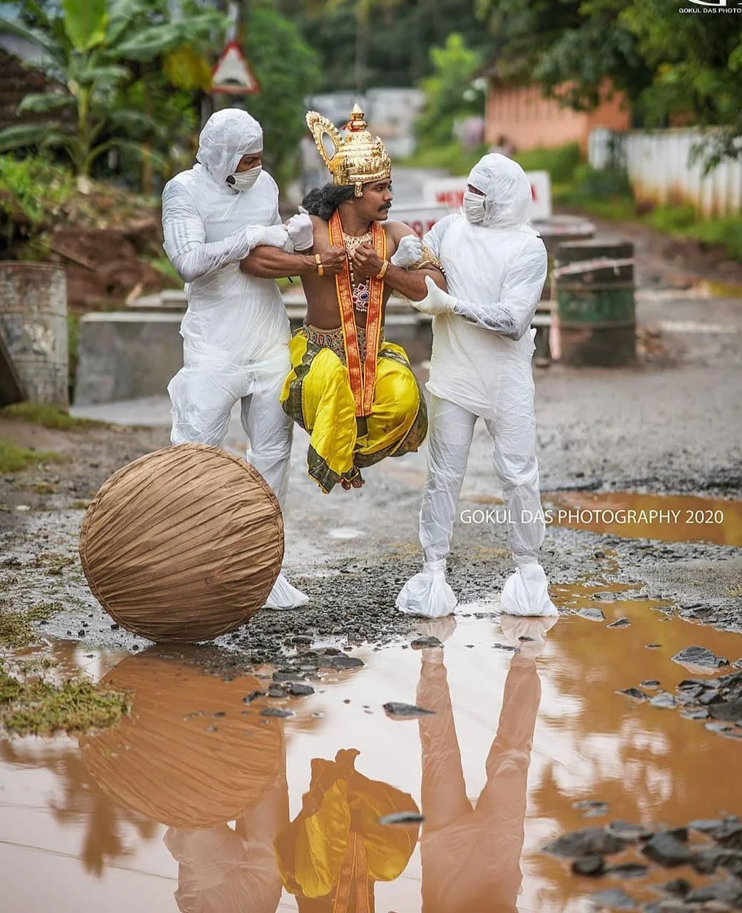 Onam 2020 Maveli, Coronavirus Photoshoot