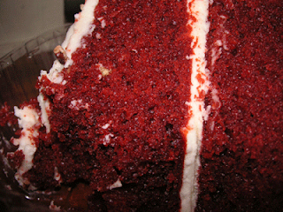 Red Velvet Texture cake