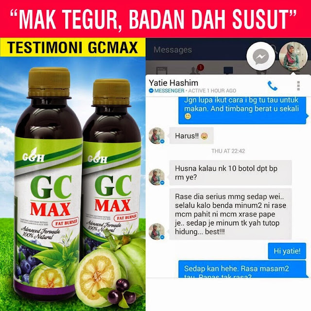 GC Max Fat Burner Murah