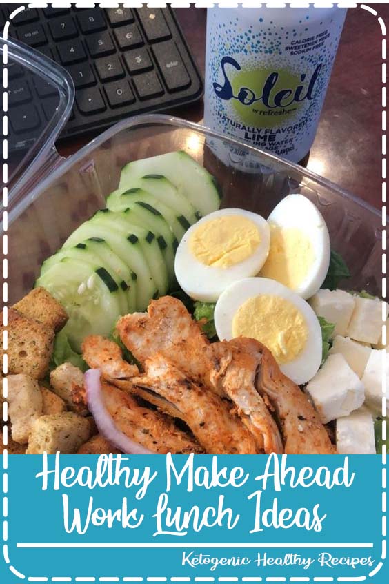 Are you looking to mix up your lunch meal prep? Check out these 17 healthy make ahead work lunch ideas that you can make for work this week! Cold Lunch options included!