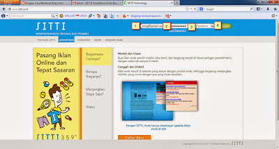 Cara Menampilkan Iklan PPC Sitti Di Blog