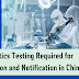 Cosmetics Testing Required for Registration and Notification in China