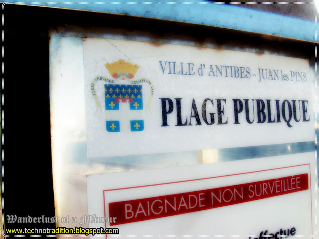 Plage Publique (Public beach) Antibes