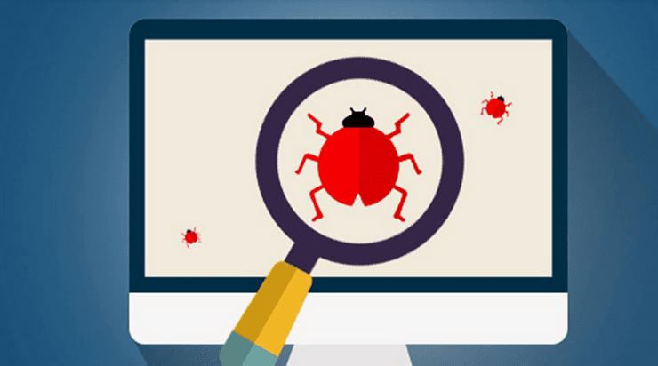 Software bug under scanner