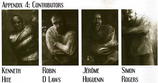 [Graphic: Image from 'Appendix D' which depicts the people named below in straitjackets.]