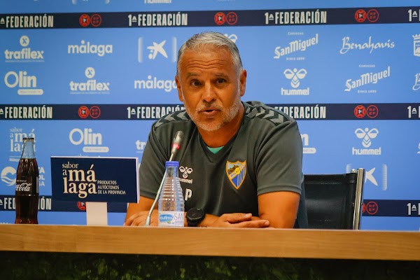 Pellicer - Málaga -: "Ante el San Fernando va a ser un partido muy duro"