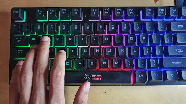 amkette evofox fireblade keyboard review