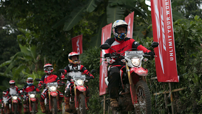 Trabasan Komunitas Honda CRF150L Purwakarta Bersama DAM