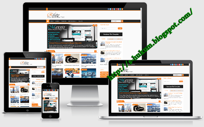 Download Rifqy Premium Responsive Blogger Template Gratis