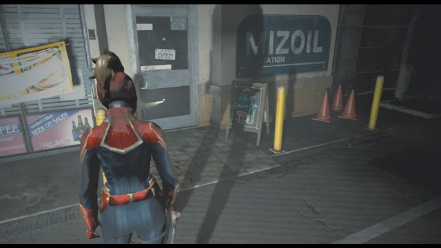 Play as the Captain Marvel in Resident Evil 2 Remake