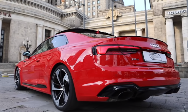 2019 AUDI RS5 - The fashioners of the RS 5 Coupe included monstrous air deltas with the honeycomb structure normal of RS models