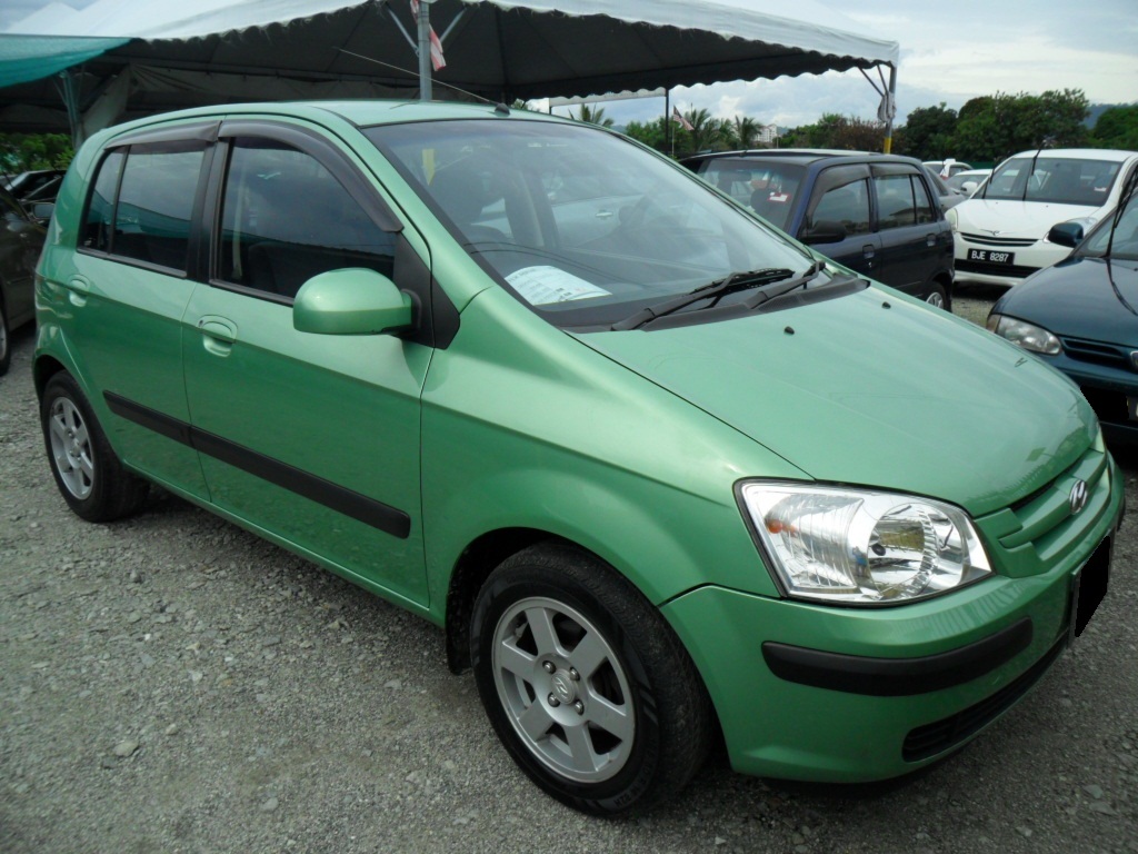 KERETA UNTUK DI JUAL: HYUNDAI GETZ 1.3 (A) 2005