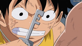 ワンピースアニメ 頂上戦争編 480話 ルフィ Monkey D. Luffy | ONE PIECE Episode 480