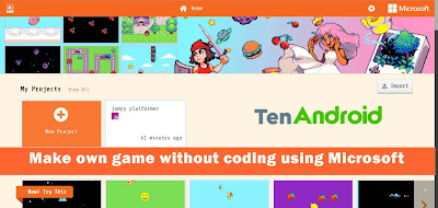 Make own game without coding using Microsoft MakeCode | Build own game no coding