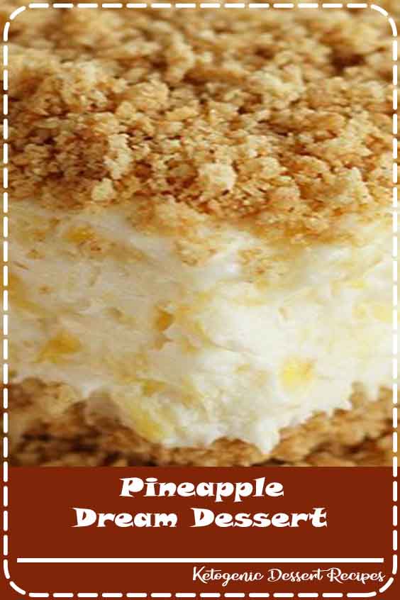 This Pineapple Dream is one of those recipes that's been floating around for years - and for good reason... it's AMAZING! It's a light, fluffy dessert of crushed pineapple, cream cheese, and whipped topping, all