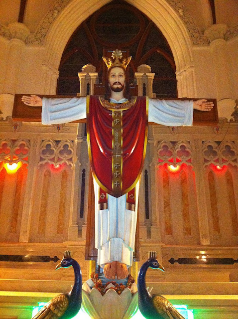 Jesus statue in Santhome Church