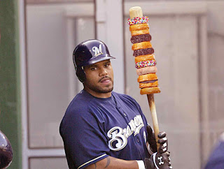 Prince Fielder Donut Bat