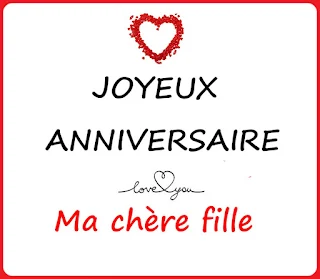 Textes joyeux anniversaire ma fille