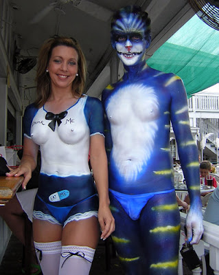 italian body painting festival