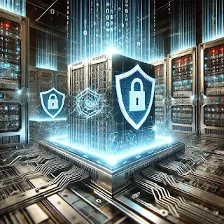 A hacker using phishing techniques to steal sensitive user data.