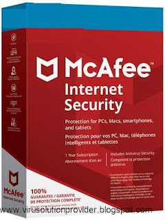 Mcafee Internet Security 2019 Free for 180 Days with Activation link 