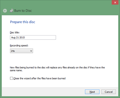 cara memasukan file atau bburning kedalam CD maupun DVD tanpa software