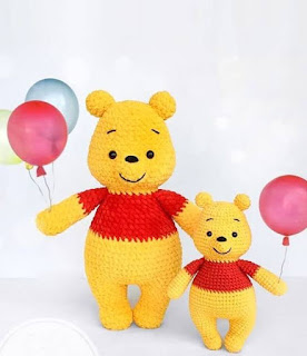 PATRON GRATIS WINNIE THE POOH AMIGURUMI 53896