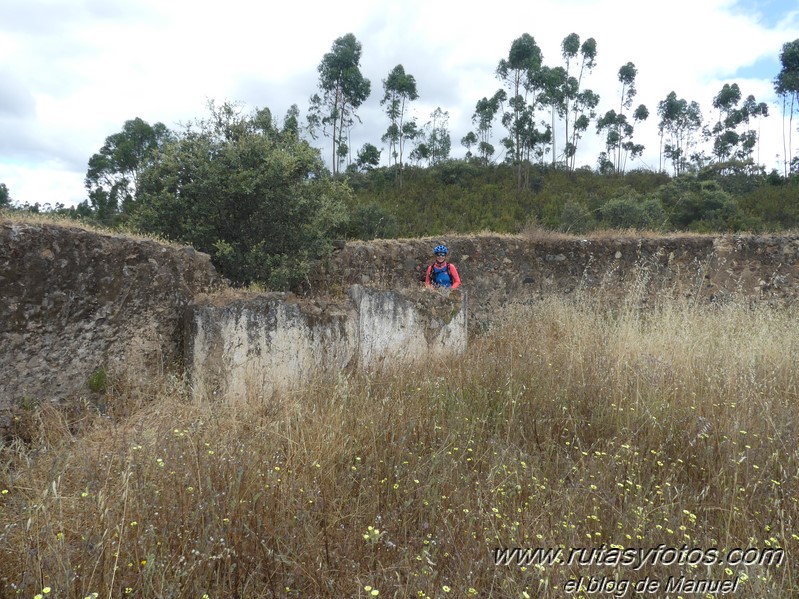 Castillo de las Guardas - Minas de Río Tinto en BTT