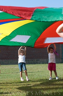 Erika holding parachute blog