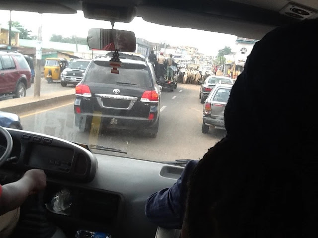 Fulani Herdsmen Block Rochas Okorocha’s Convoy In Imo(photos)