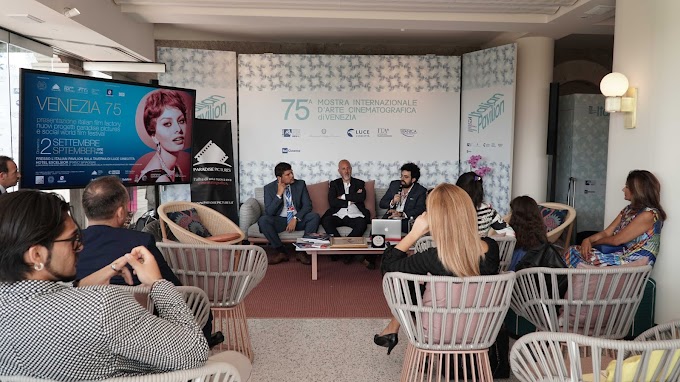 Venezia 75, presentato il network Italian Film Factory all'Italian Pavilion 