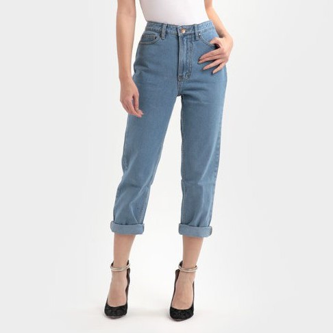 BOYFRIEND JEANS HIGH WAIST