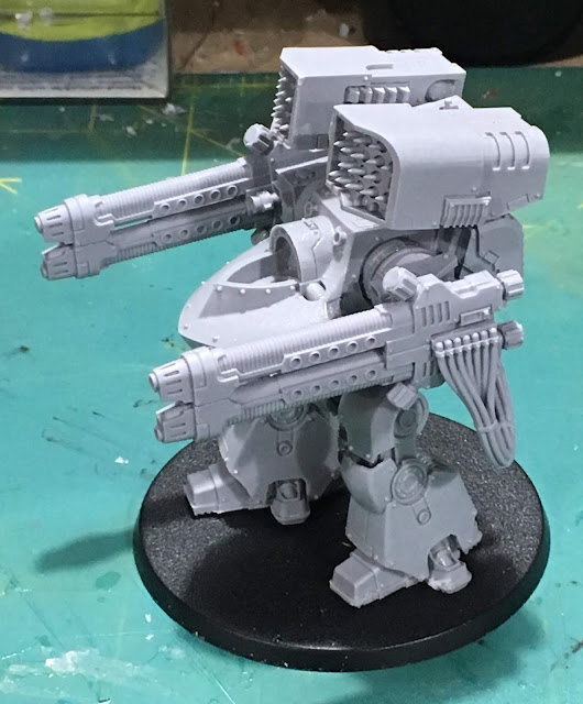 Horus Heresy First Legion Deredeo Pattern Dreadnought WIP