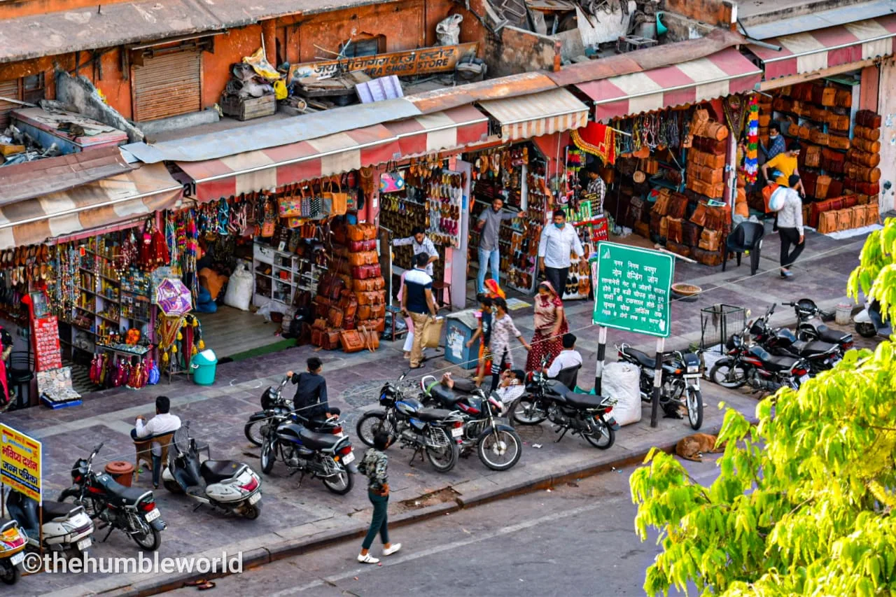 Bapu Bazar in Old Jaipur City