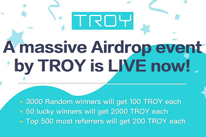 Troy Trade Token Airdrop BSC