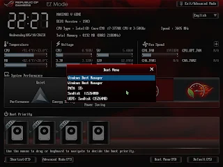 ASUS MAXIMUS V GENE NVMe M.2 SSD BOOTABLE BIOS MOD