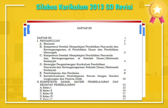 Silabus Kurikulum 2013 SD Revisi | RPP K13