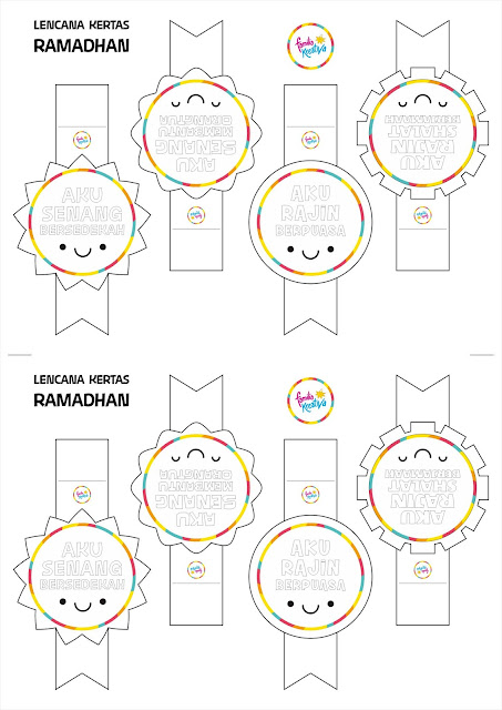 Download Gratis Printable Lencana Motivasi Ramadhan