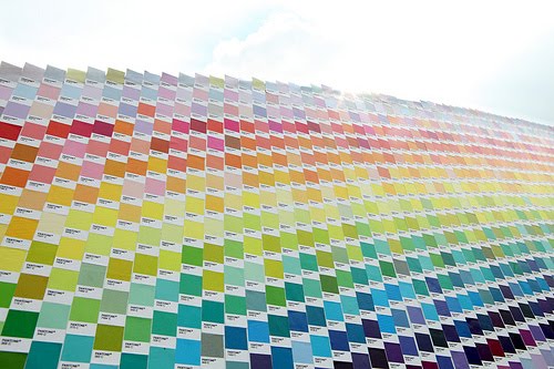 daily paper fix: pantone rainbow