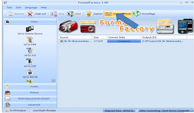 Cara Merubah Format Video Menggunakan Format Factory