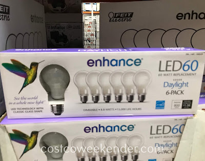 Ensure your home is well lit with the Feit LED 60W Replacement Bulb