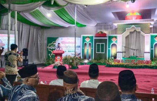 Sekda Mie Go Buka MTQH ke-XXXI Tingkat Kecamatan Gerunggang