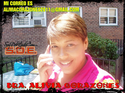 DRA. ALIVIA CORAZONES; ESCRIBENOS A ALIVIACORAZONES2011@GMAIL.COM