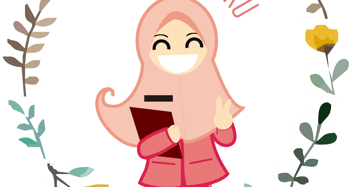 57 Gambar Animasi  Guru Muslimah  Mengajar Terpopuler 