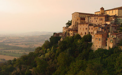 Todi bathed in that Umbrian light painter's so craved