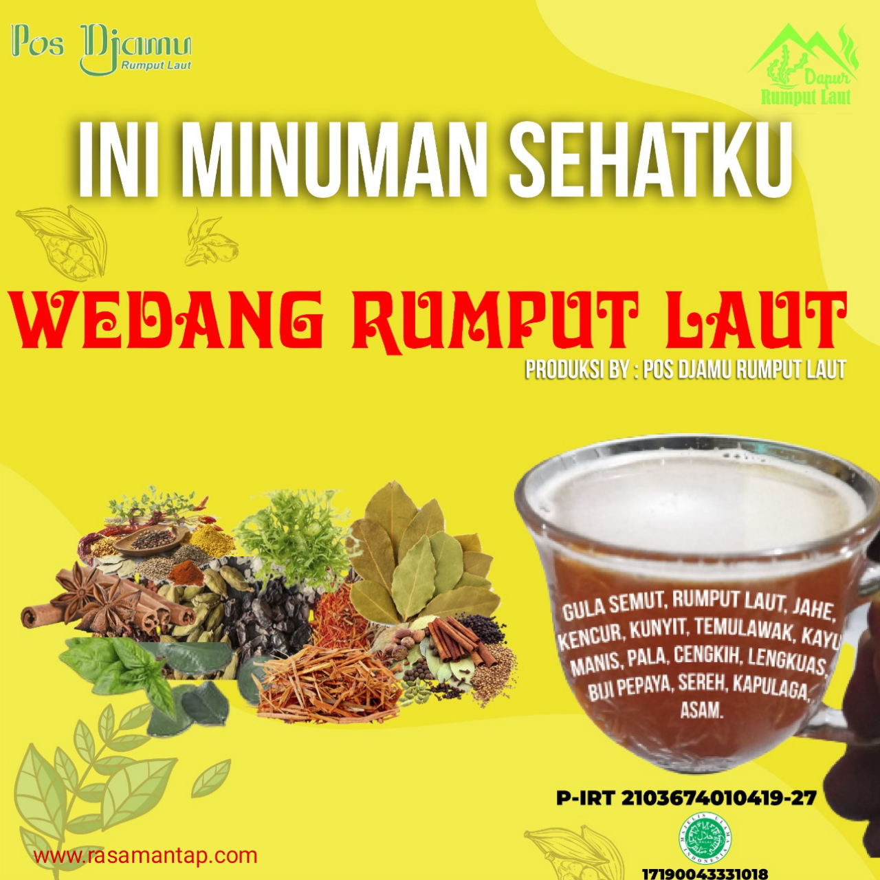 Minuman Sehat Rasa Mantap