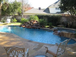 Backyard Pools and Seating